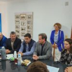 El encuentro en el Centro Comercial, Industrial y Bienes Raíces de Humboldt