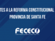 Contribuciones de FECECO a la Reforma de la Constitución de la Provincia de Santa Fe