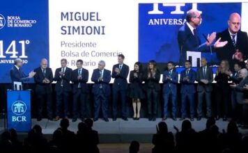 FECECO presente en el 141° aniversario de la Bolsa de Comercio de Rosario