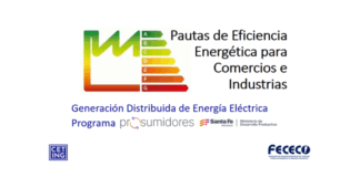 FECECO invita al seminario sobre uso eficiente de la energía y programa Prosumidores