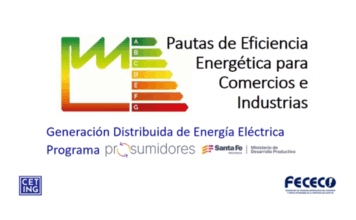 FECECO invita al seminario sobre uso eficiente de la energía y programa Prosumidores