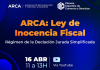 Claves de la Ley de Inocencia Fiscal: Capacitación virtual de la CAC y ARCA
