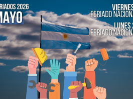 Dos fines de semana largos en mayo: cómo trabaja el comercio el 1 y el 25 de mayo