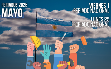 Dos fines de semana largos en mayo: cómo trabaja el comercio el 1 y el 25 de mayo