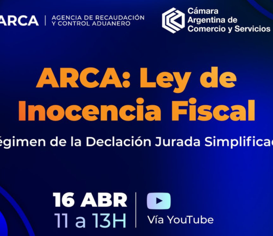 Claves de la Ley de Inocencia Fiscal: Capacitación virtual de la CAC y ARCA