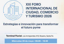 CAME realizará el XXI Foro Internacional de Ciudad, Comercio y Turismo en Rosario