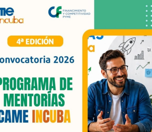 Programa de Mentorías 2026: CAME Incuba abre su convocatoria nacional para emprendedores y profesionales