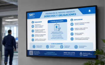 Modernización laboral: la SRT habilitó la implementación de afiches digitales de la ART en los lugares de trabajo