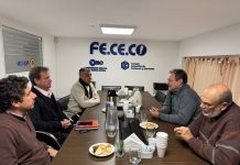 El CCIA San Guillermo se reunió con autoridades provinciales en la sede de FECECO
