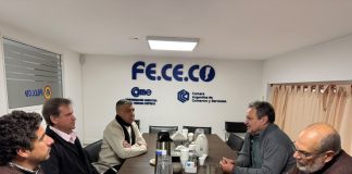 El CCIA San Guillermo se reunió con autoridades provinciales en la sede de FECECO