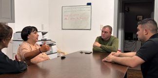 Diálogo institucional en Helvecia: el Centro Comercial y el senador Germán Baumgartner gestionaron acciones para el departamento Garay
