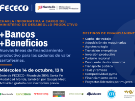 Financiamiento productivo: FECECO brinda una capacitación sobre las nuevas líneas de crédito para pymes