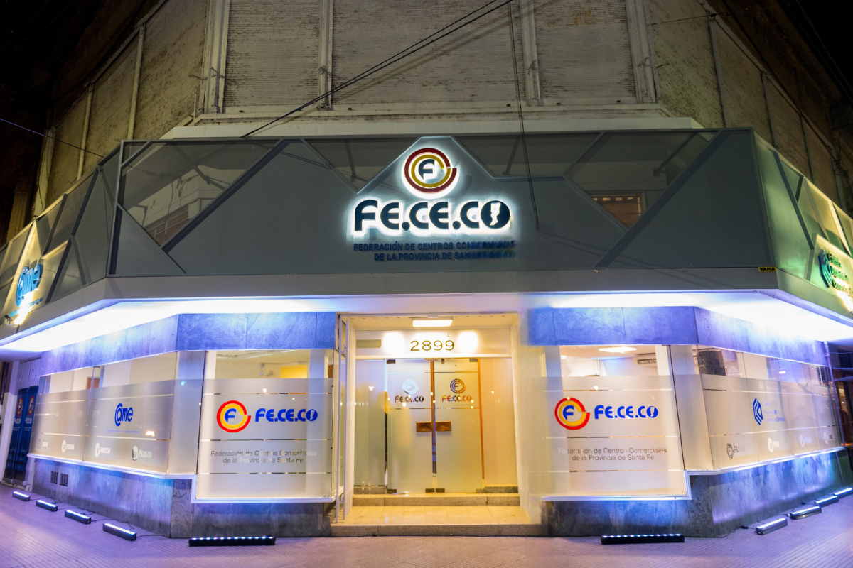 Sede de FECECO, Federación de Entidades Comerciales y de Servicios de Santa Fe